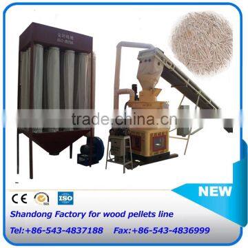 JKER560 Biomass Fuel Wood Pellets Production Line CE Certification