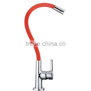 Silicone Kitchen Sink Faucet Universal Tube Spring Flexible Gooseneck Hose photo-2
