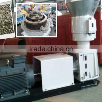 high output flat die wood pellet production machine