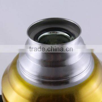 Fashion Design Metal Printeddouble Wall Vacuum Thermal Teapot photo-2