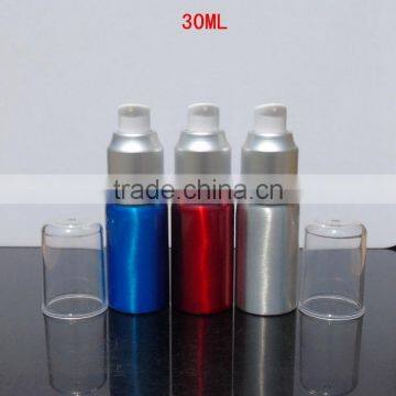Wholesale 20ml-300ml Empty Cosmetic Packaging Aluminum Bottle Lotion Bottle Shampoo Alumimum Pump Bottle photo-3