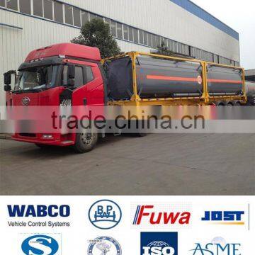 20ft Iso Container Tank for Chemical Liquid, 40 ft Chemical Iso Container Tank for Sulfuric Acid Hydrochloric Acid photo-4