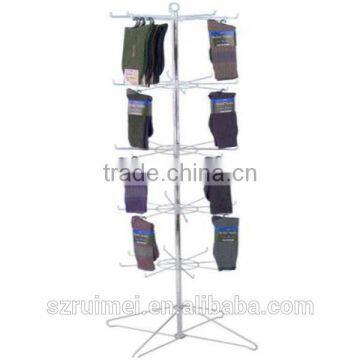 Fashionable and Practical Metal Rotating Socks Display Rack photo-2