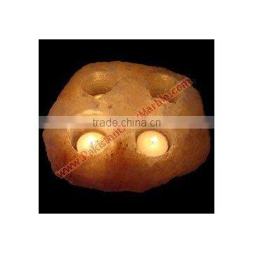 Long Life New Selling Attractive Style NATURAL SALT CANDLE HOLDERS photo-4