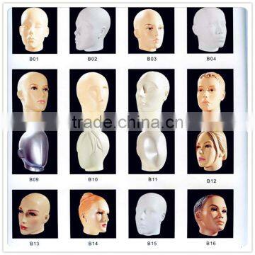 Display Fiberglass Designed Mannequin Head photo-4