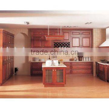 Traditional Style Solid Wood American Maple Kitchen Cabinet/Customized Classic Kitchen Furniture