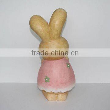 Magnesia Garden Ornament, Rabbit Resin Garden Ornaments photo-3
