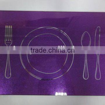 Polished Glass Glitter Table Placemat photo-2