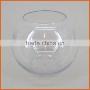 Clear high quality glass fish bowl