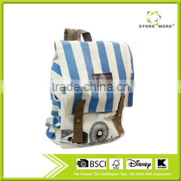 Store More Beautiful Design Canvas Backpack, School Backpack, Hiking Backpack