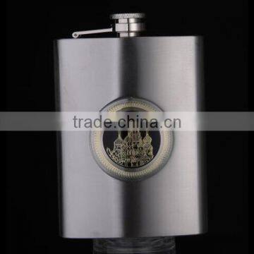 Hot Selling Stainless Steel Flagon, Hip Flask With Engraved Logo photo-2