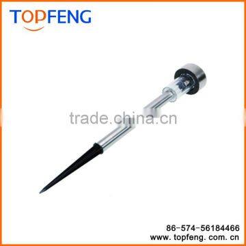 Solar Garden Light Solar Power Path Lights LED Garden Stake Light Lawn Stainless Steel Spot Lamp for Outdoor Set of 10 photo-2