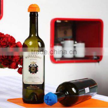 FDA/LFGB Food-Safe Lily Wine Bottle Stopper and Wine Pourer