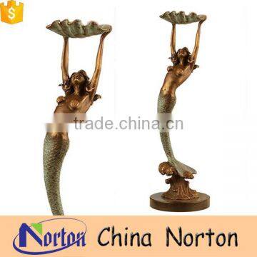 Art collection Bronze nude women fountain as gift NTBF-MF010Y