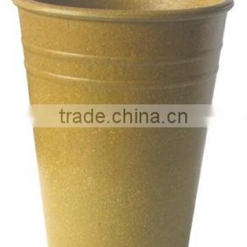 bamboo organic pot ( flower pot )