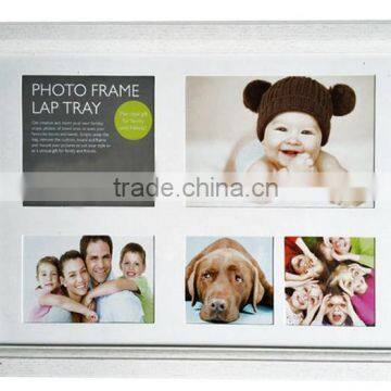 MDF White Collage Photo Frame With Four Hole Hook photo-2