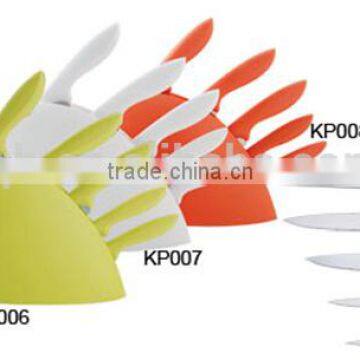 Plastic Handle Stainless Steel Knife Set photo-2