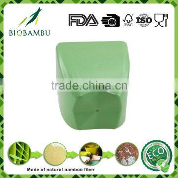 Quality Assurance Popular Biodegradable Rice Husk Flower Garden Pot With Tray photo-2