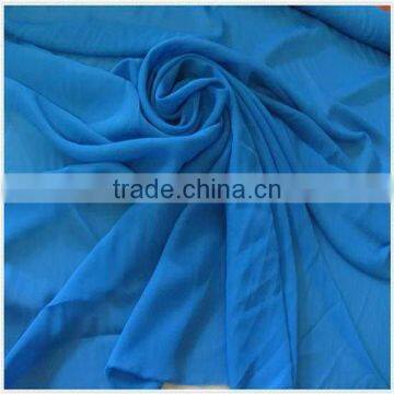 Chiffon Fabric 100% Polyester Dyed Color Knitted Fabric photo-2