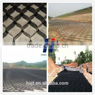 Reinforces Granular Stone Weak Soils Layer for Slope Road Sub Base Geo Format Plastic HDPTextured Perforated Geocell photo-4