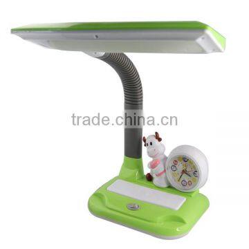 Modern 5W flexible LED table lamp, LED desk lamp, LED table light with clock