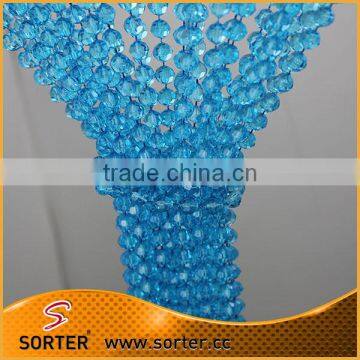 crystal crafts curtain/acrylic beads curtain/Hot sale Acrylic crystal bead curtain