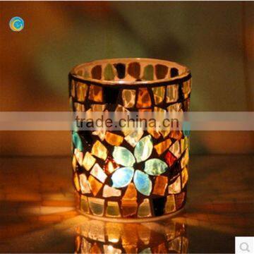 resin candle holder harvest decoration