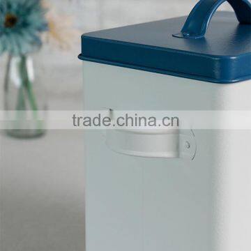 Rectangular Metal Laundry Powder Storage Box With Scoop photo-2