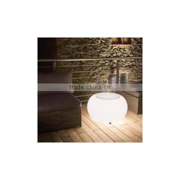 Rechargeable Multi Color Illuminated LED Round Table LED Furniture for Wedding Decoration photo-4