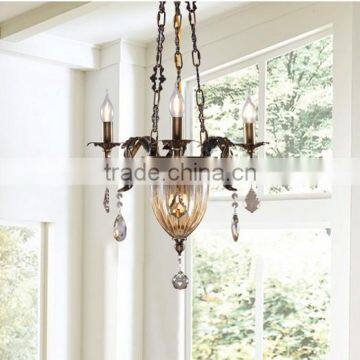 New Arrival Classic European Baroque Style Antique Golden Brass Pendant Light, Chandelier for Bedroom BF12-05254h photo-5
