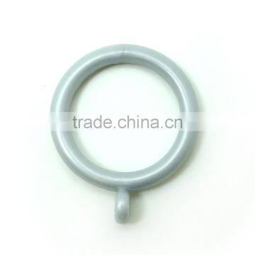Plastic White Curtain Pole Rod Ring, 26mm & 34mm Internal Diameter