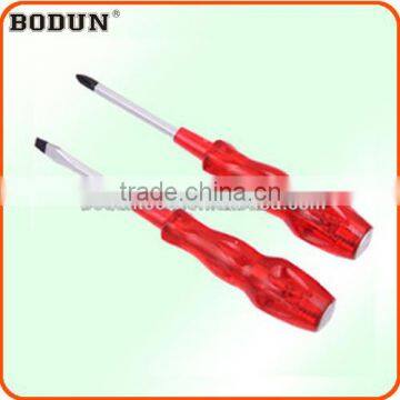 D1029 309 Red transparent wear heart handle with alone use screwdriver