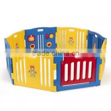 Best Selling High Quality and Colorful Baby Playpen Kids 8 Panel Safety Play Center photo-2