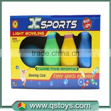 2015 new styles 9 inch summer toy kids plastic bowling with EN71