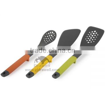 NY-6729 3 Piece Nylon colorful kitchen utensils