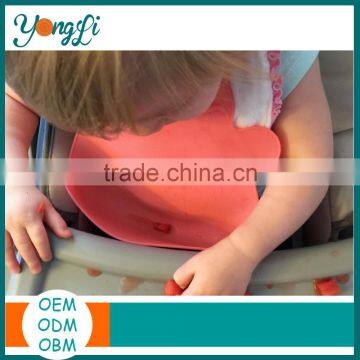 BPA Free Soft Waterproof & Bacteria Resistant Animal Shape Silicone Baby Bibs photo-4