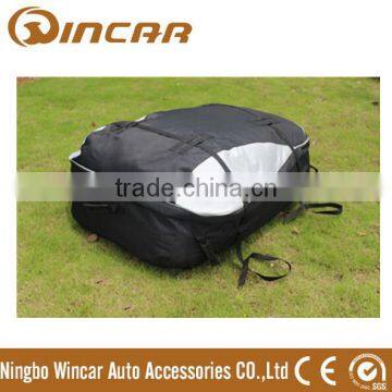 600D Oxford Polyester roof top bag camping storage bag