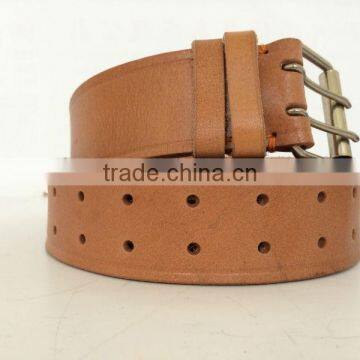 Cowhide fire rescue belt