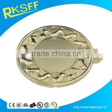 Gold Metal Medal With 3 Colors Ribbon photo-5