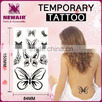 newair high quality water transfer custom temporary tattoo