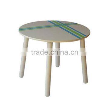 Custom pretty cute Comfortable multifunction wooden sheet kids table