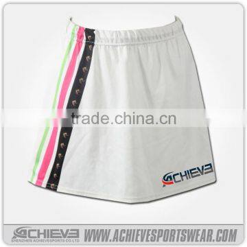 2015 OEM Custom Top Quality Sublimated Netball Uniform Skirts For Club Team Skirts netball wear netball dress desig