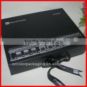 The keyboard case, infinite keyboard box, folding box black ribbon