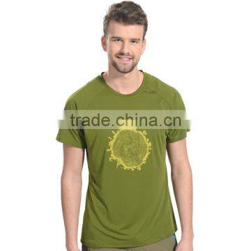 100% Polyester Running t Shirt Fitness Gym Fit t Shirt Quick Dry Men t Shirt photo-4