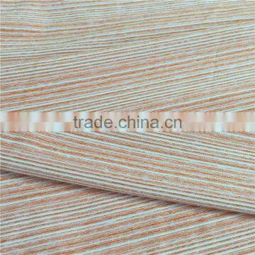 New Arrival Cool Stripe Orange Knit Single Jersey Fabric photo-2