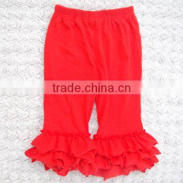 Clothing Distribution Companies Ruffle Bottom Pants Kids Ruffle Pants 100%cotton photo-4