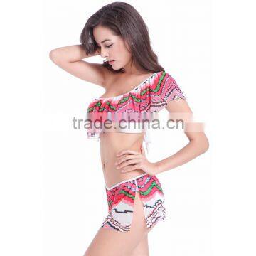 High Quality Nylon Fabric Swimwear Panty Brazilian Bikini photo-4
