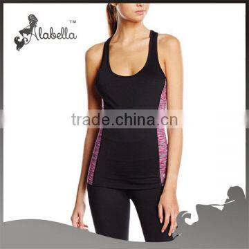 New Look Women's Space Dye Side Sleeveless Sports T-Shirt photo-2