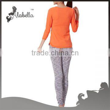 Autumn or Winter Breathable Fitness&yoga Wear for Women Long Sports Wear Sets photo-2