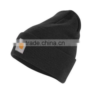 Trade Assurance Funny Knitted Cap With Felt Label photo-2